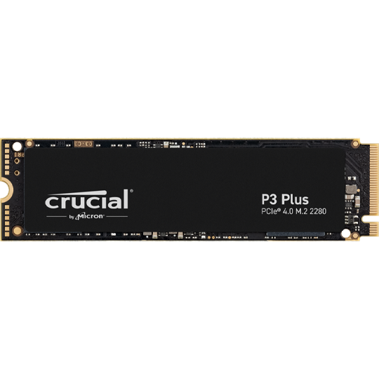 CRUCIAL P3 PLUS 500GB PCIE 4.0 NVME M.2 SSD