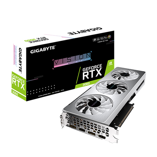 GIGABYTE RTX 3060 VISION OC 12GB