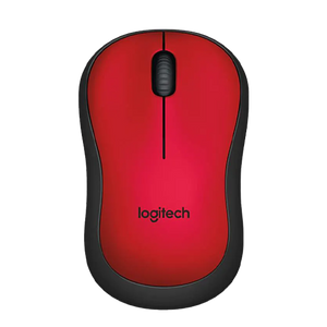 LOGITECH M221 SILENT RED WIRELESS MOUSE