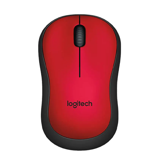 LOGITECH M221 SILENT RED WIRELESS MOUSE